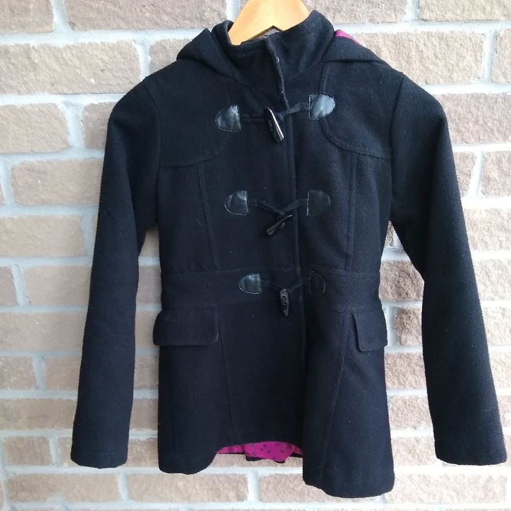 Black parka Size 12